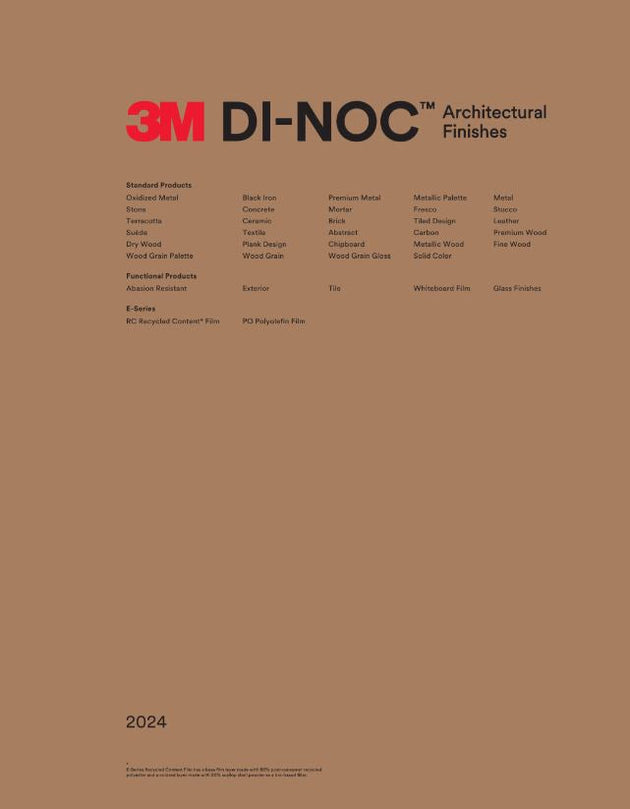 Now Available: 3M™ DI-NOC™ 2023 Catalog – Explore Over 1,000 Surface Finishes