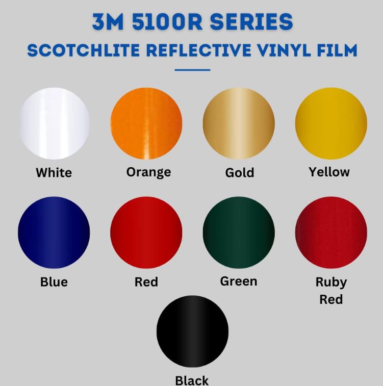 3M™ 5100R Scotchlite™ Reflective Graphic Film