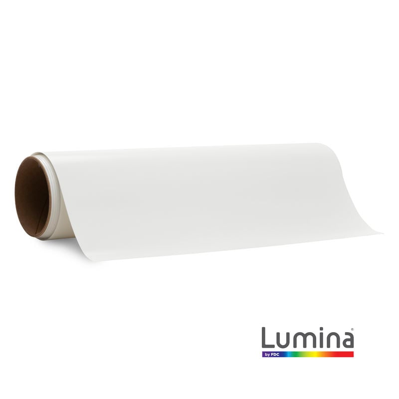 FDC / Lumina Printable White PVC HTV – manufacturer white printable film reference
