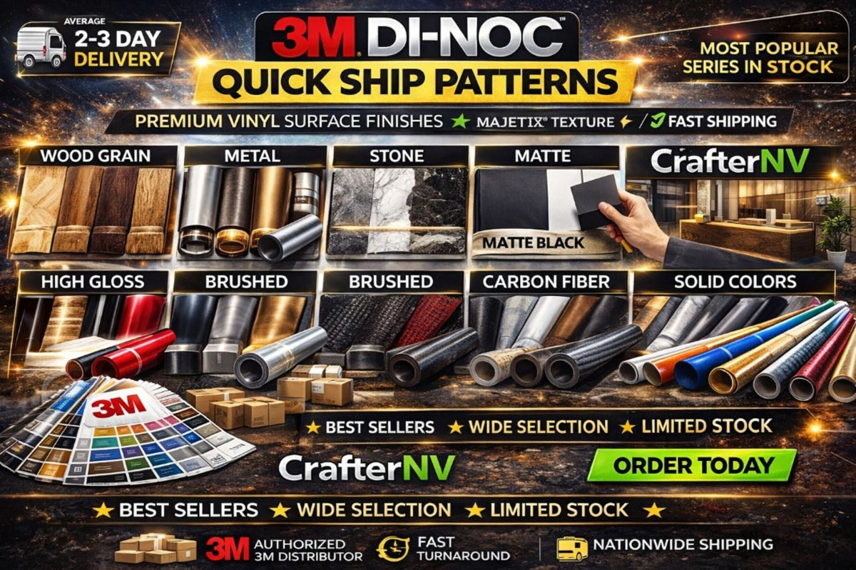 3m Patterns 3M DI-NOC Quick Ship Patterns | In-Stock Architectural Films