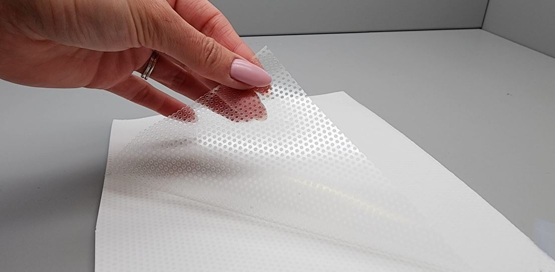 Clear Perforated Window Film