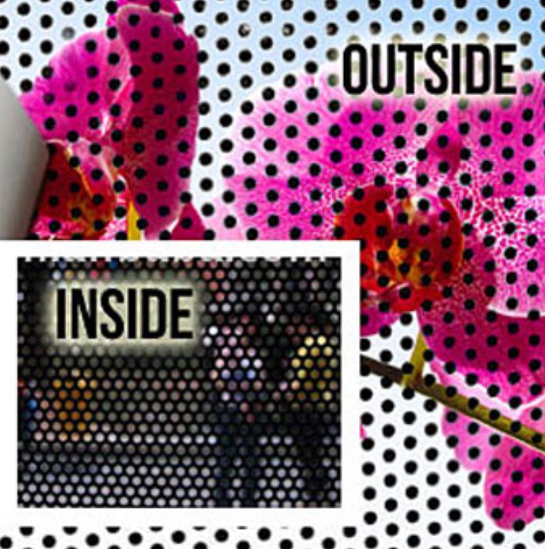 Perforated Window Film 80/20