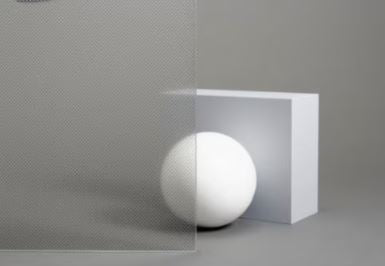 Fasara Glass Finishes Prism / Dot - SH2CSCS Cut Glass Silver