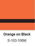 Duet Selects Matte Orange on Black S-103-116M