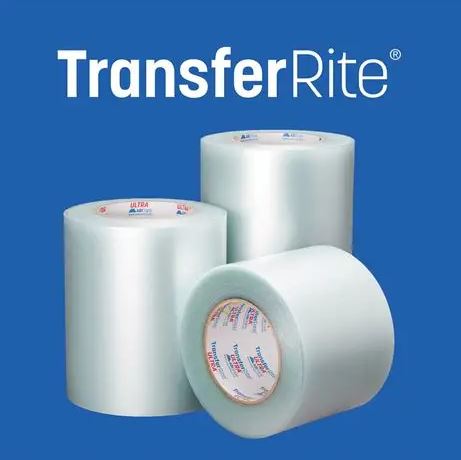 High Tack Transfer Tape Clear TransferRite 1320 Ultra 100 yd rolls