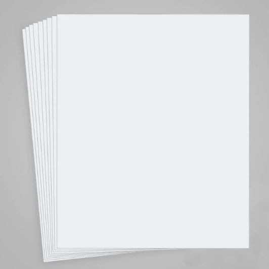24" x 36" White Aluminum Blanks 