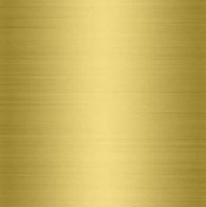 Metallized Brushed Vinyl - Gold