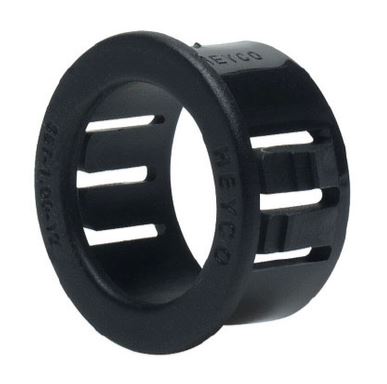 Heyco Nylon Thick Panel Bushings Black 7/8" #3104