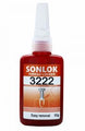 Sonlok thread locker 3222 bottle on a white background