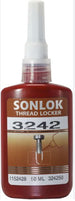 Sonlok thread locker bottle with label on a white background