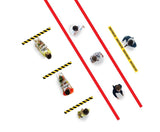 Safety Track® "CAUTION WATCH YOUR STEP" Commercial Grade Colors Anti-Slip Grit 3” x 60' Roll 4/cs