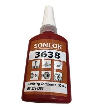 Shell Dn 3638 SONLOK 3638 Anaerobic Retaining Compound – Green, 50ml
