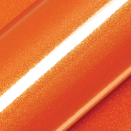 Ultra-Metallic/Glitter Cast Vinyl - Orange