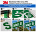 3M ElectroCut Film Series 1170 application process for reflective traffic and street-name signage