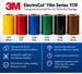 3M ElectroCut Film Series 1170 color range and features for reflective traffic signage