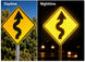 3M Series 3930 High Intensity Prismatic traffic sign daytime and nighttime reflectivity