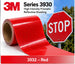 3M Series 3930 3932 Red High Intensity Prismatic reflective sheeting and traffic sign application