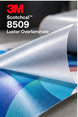 3M Scotchcal 8509 luster overlaminate film detail and reduced-glare finish