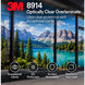 3M Scotchcal 8914 optically clear overlaminate for protected window graphics