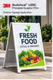 3M IJ35C printable graphic film outdoor signage application