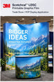 3M IJ35C printable graphic film trade show and POP display application
