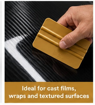 3M PA1-G Gold squeegee used for graphic film application