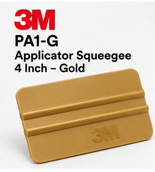 3M PA1-G Gold 4 inch applicator squeegee product overview