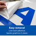 3M Premasking Tape SCPM-3 low tack removal after graphic application