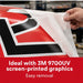 3M Premasking Tape SCPM-44X application with 3M 9700UV screen-printed graphics