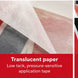 3M Premasking Tape SCPM-44X translucent paper and low tack adhesive detail