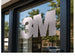 3M 180mC Controltac Graphic Film with Comply – Satin Aluminum window graphic application