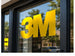 3M 180mC Controltac Graphic Film with Comply – Bright Yellow window graphic application