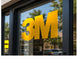 3M 180mC Controltac Graphic Film with Comply – Sunflower window graphic application