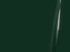Dark green background with a metallic object on the right side