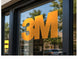 3M 180mC Controltac Graphic Film with Comply – Apricot window graphic application