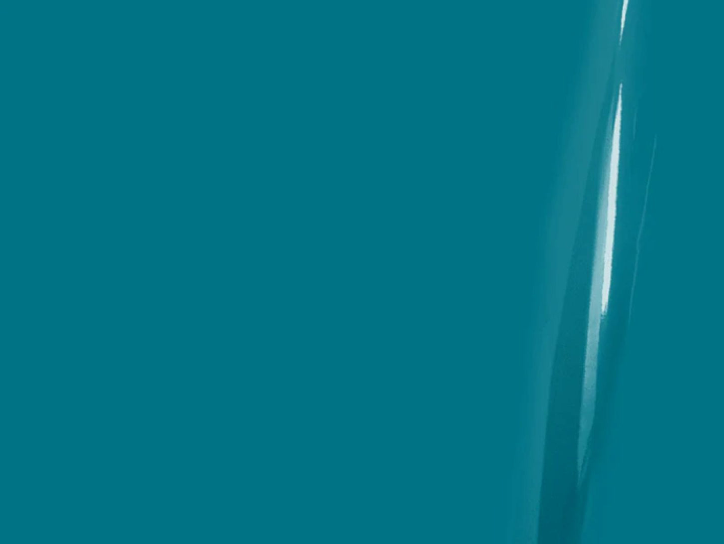 Teal color swatch with a gradient effect