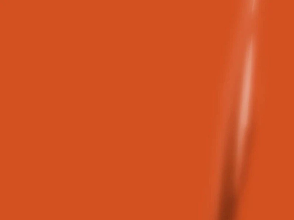 3M Scotchcal 3630 3630 Translucent Cast Vinyl – 3M Scotchcal Orange 044 translucent vinyl color swatch and film surface