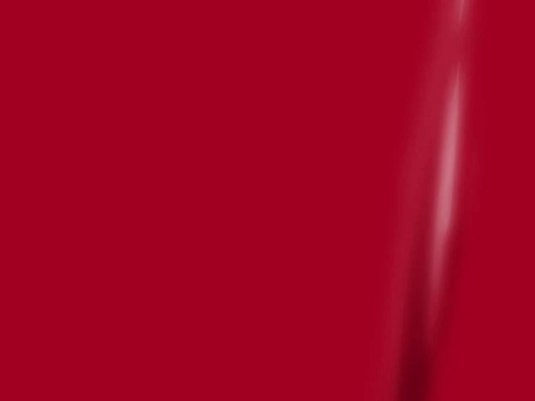 3M Scotchcal 3630 3630 Translucent Cast Vinyl – 3M Scotchcal Cardinal Red 053 translucent vinyl color swatch and film surface