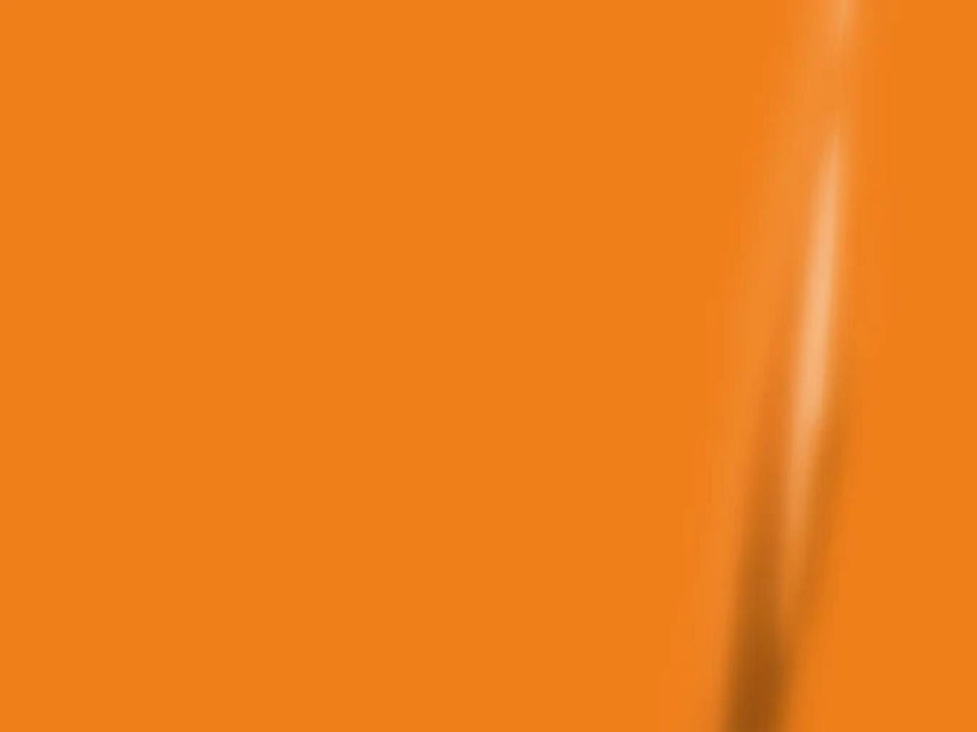 3M Scotchcal 3630 3630 Translucent Cast Vinyl – 3M Scotchcal Kumquat Orange 074 translucent vinyl color swatch and film surface
