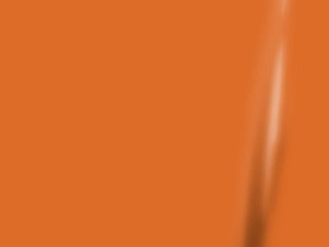 3M Scotchcal 3630 3630 Translucent Cast Vinyl – 3M Scotchcal Tangerine 084 translucent vinyl color swatch and film surface