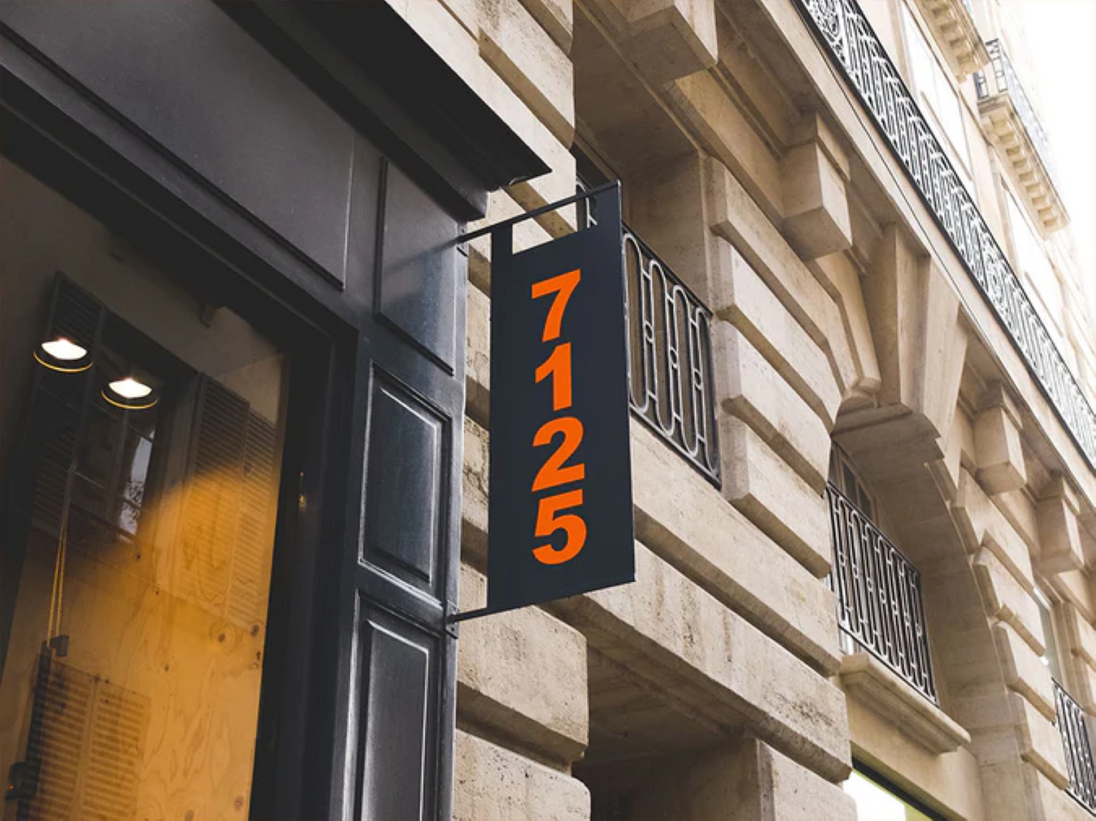 3M 7125 Cast Vinyl - 3m High Performance Opaque Paper Backing Bright Orange