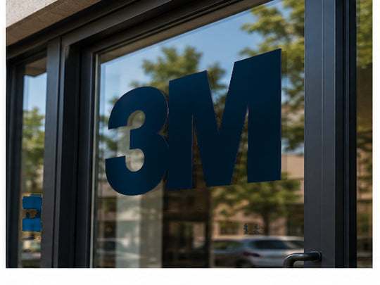 3M Scotchcal 7125 ElectroCut Cast Vinyl - Indigo window application