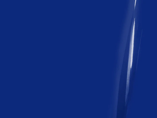 3M 7125 Cast Vinyl - 3m High Performance Opaque Paper Backing Sapphire Blue