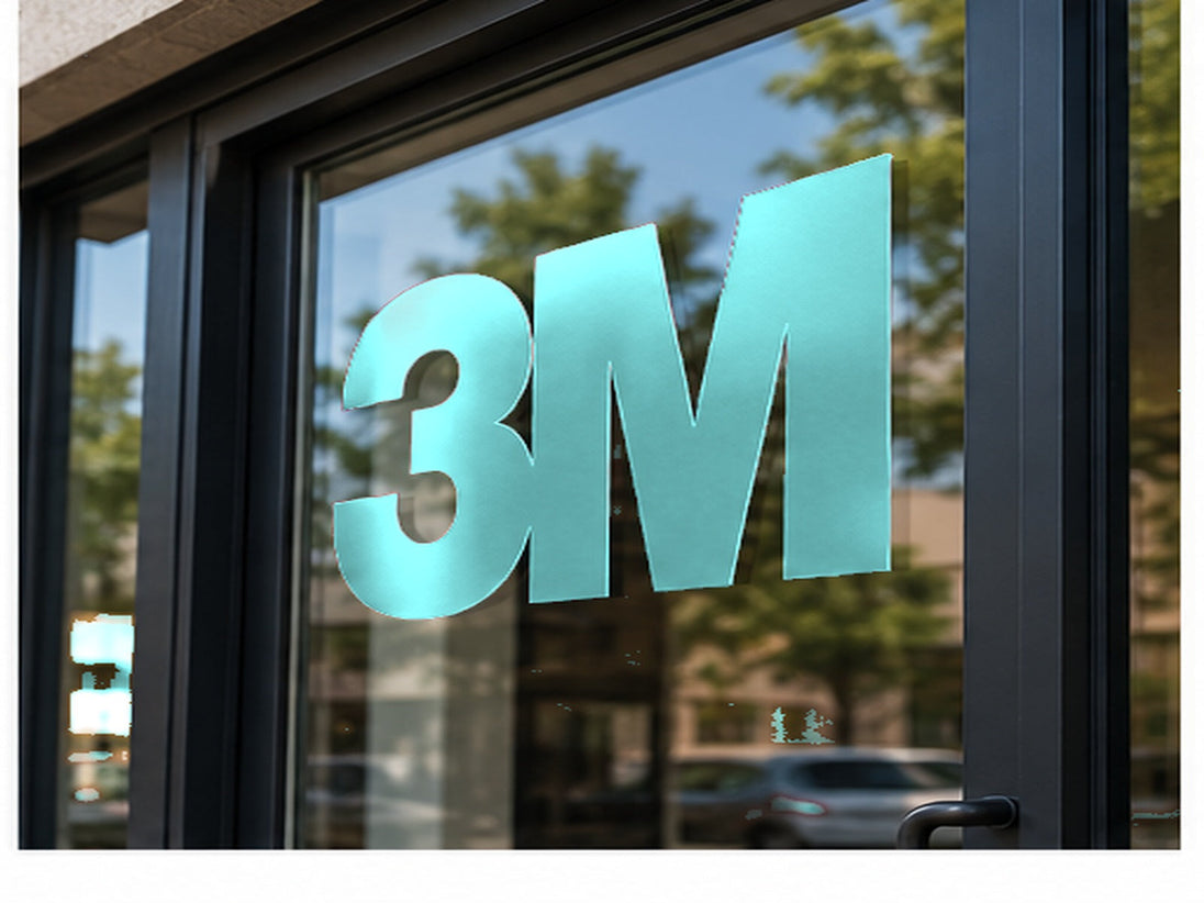 3M Scotchcal 7125 ElectroCut Cast Vinyl - Robin Egg Blue window application