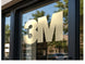 3M Scotchcal 7125 ElectroCut Cast Vinyl - Fawn window application