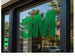 3M Scotchcal 7725 ElectroCut Cast Vinyl - Bright Green 186 storefront window application