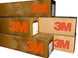 Stack of 3M branded boxes on a white background