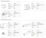 Aurora Flex Curve Accessories