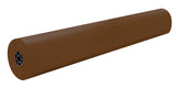 Heavy Weight 50# Colored Butcher paper rolls 36" x 1000ft BROWN