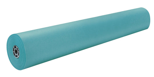 Heavy Weight 50# Colored Butcher paper rolls 36" x 1000ft AQUA